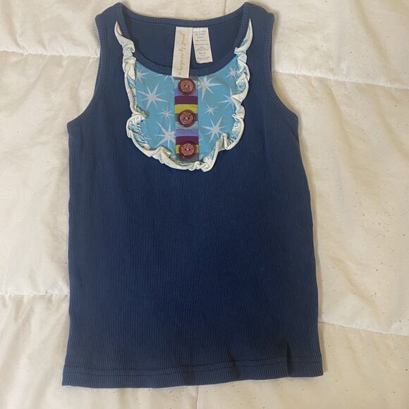 Matilda Jane Star Peacock Cookie Tank Paint By Numbers Blue 8 - Picture 2 of 6